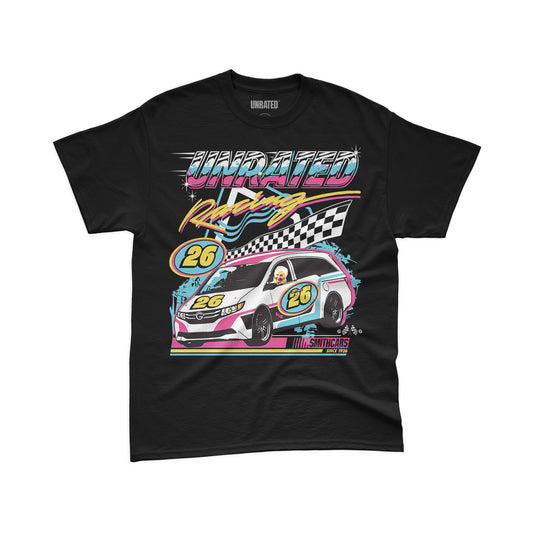 LET'S GO FAST TEE - BLACK